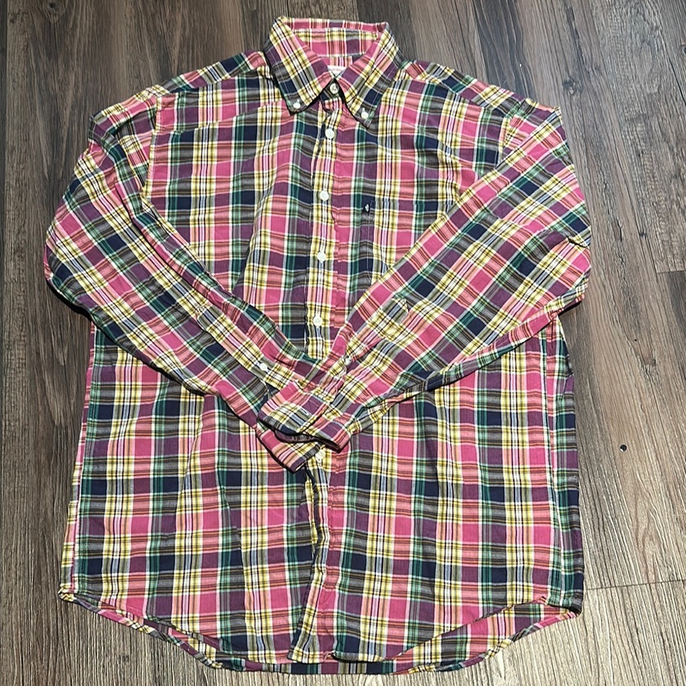 Brooks Brothers Plaid Men's Shirt - Multicolor